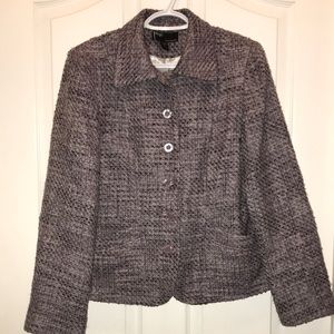 🧵 Purple Long Sleeve Blazer